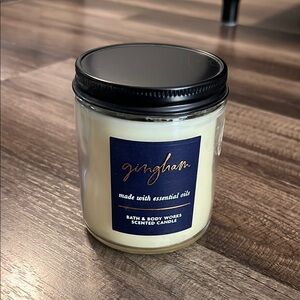 BATH & BODY WORKS Gingham Scented Candle - Cream